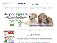 Tablet Screenshot of doggonesafe.com
